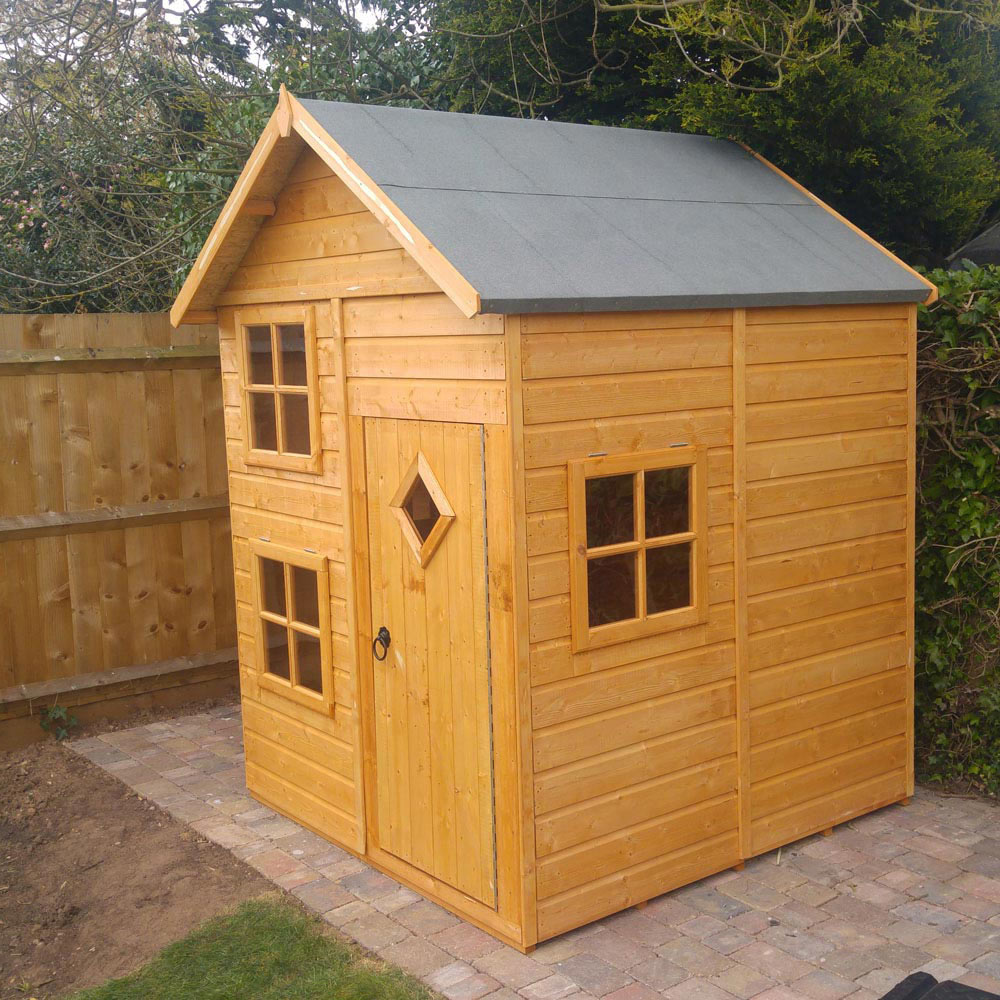 Shire Croft Shiplap Playhouse 5 x 5ft Image 2
