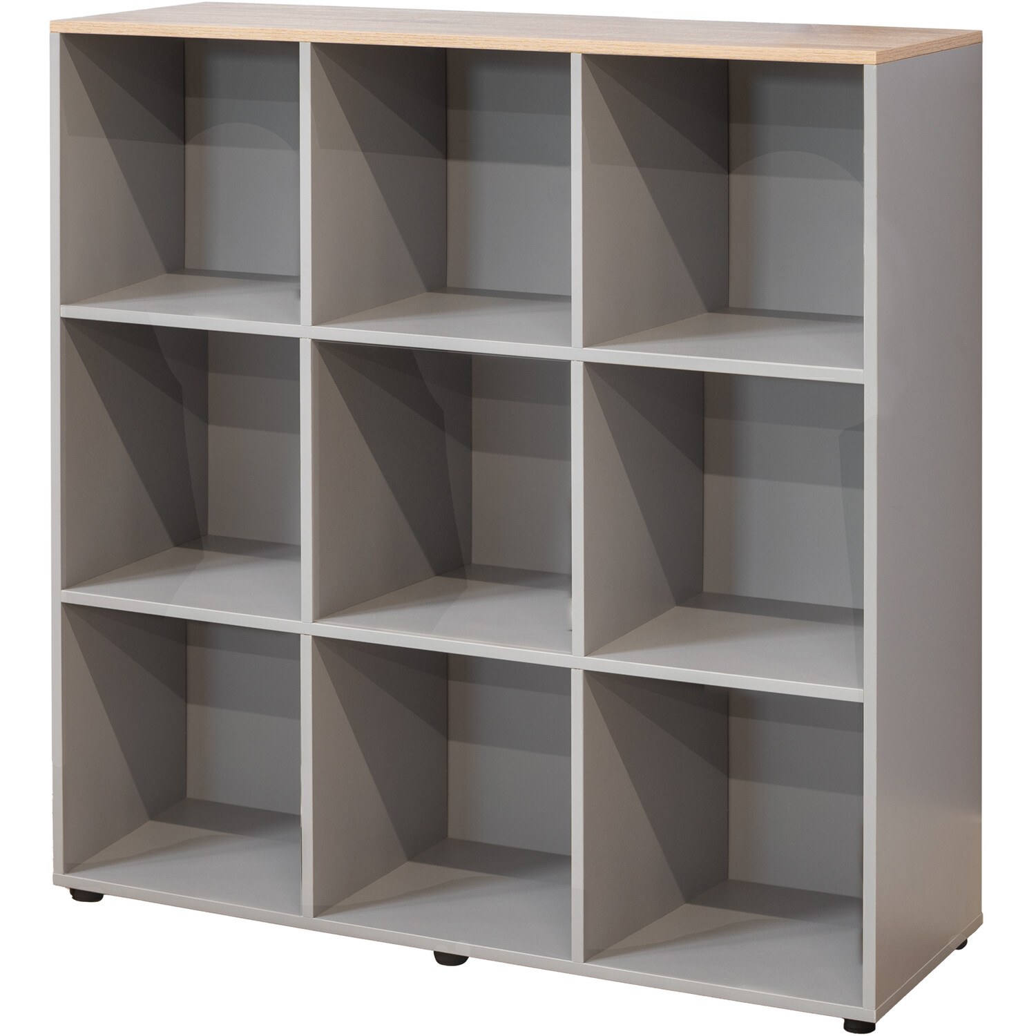 Cuba Sonoma Oak Storage Unit Grey 9 Image 2