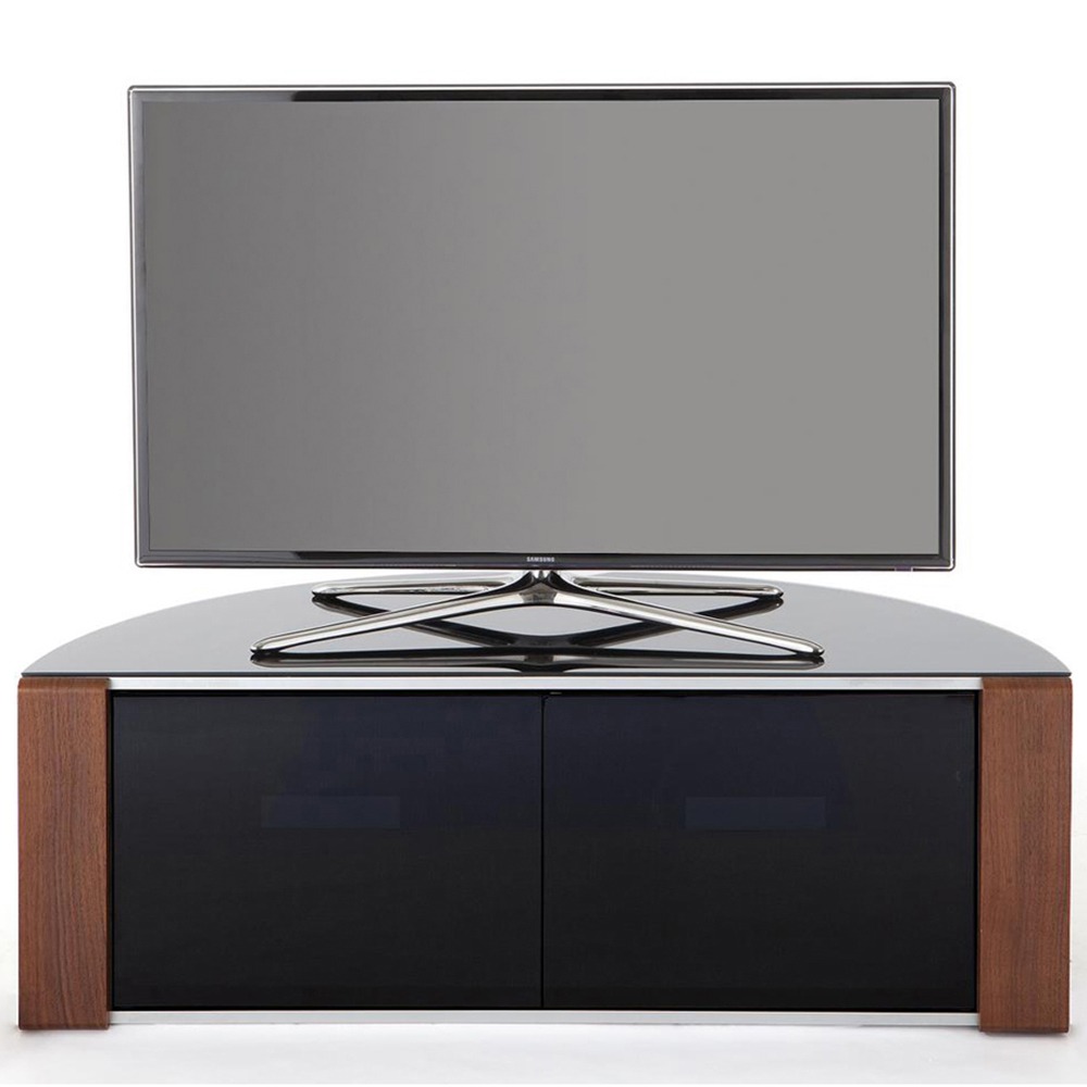 MDA Designs Sirius 1200 2 Door Walnut and Oak TV Cabinet Image 3