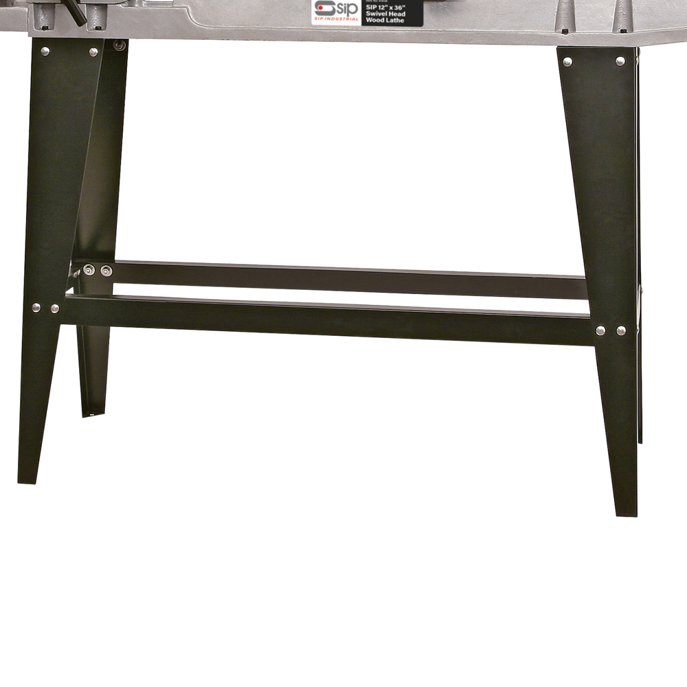 SIP Cast Iron Swivel Head Wood Lathe 12 x 36 inch Image 4