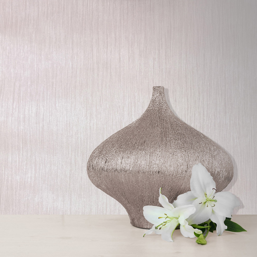 Muriva Lustre Fawn Textured Wallpaper Image 3