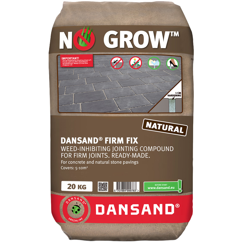 Dansand NO GROW Natural Beige Firm Fix Block Paving Joint Filling Sand 20kg 2 Pack Image 2