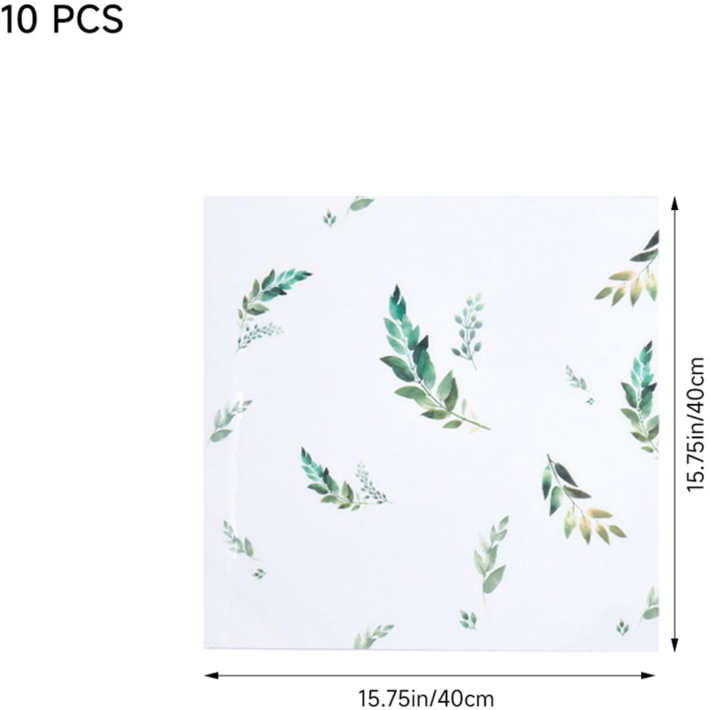 Living and Home Floral Self Adhesive PVC Wall Sticker 10 Pack Image 8