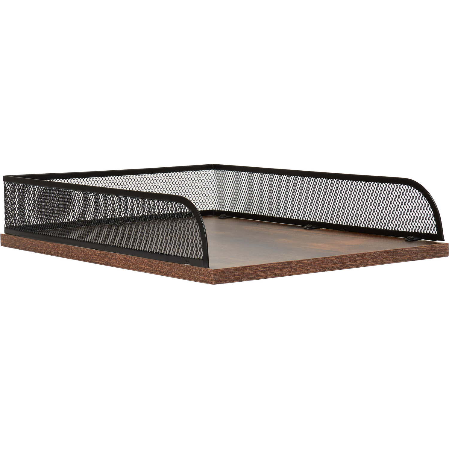Bamboo Mesh Document Tray - Black Image 4