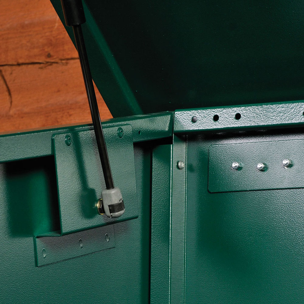 Asgard Access Plus 8 x 4ft Double Door Grey Bike Storage Shed Image 5