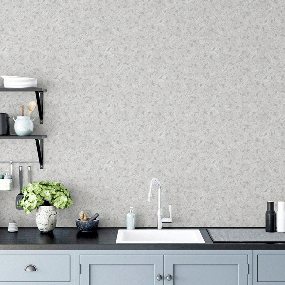 Arthouse Cork Grey and Silver Wallpaper Image 5
