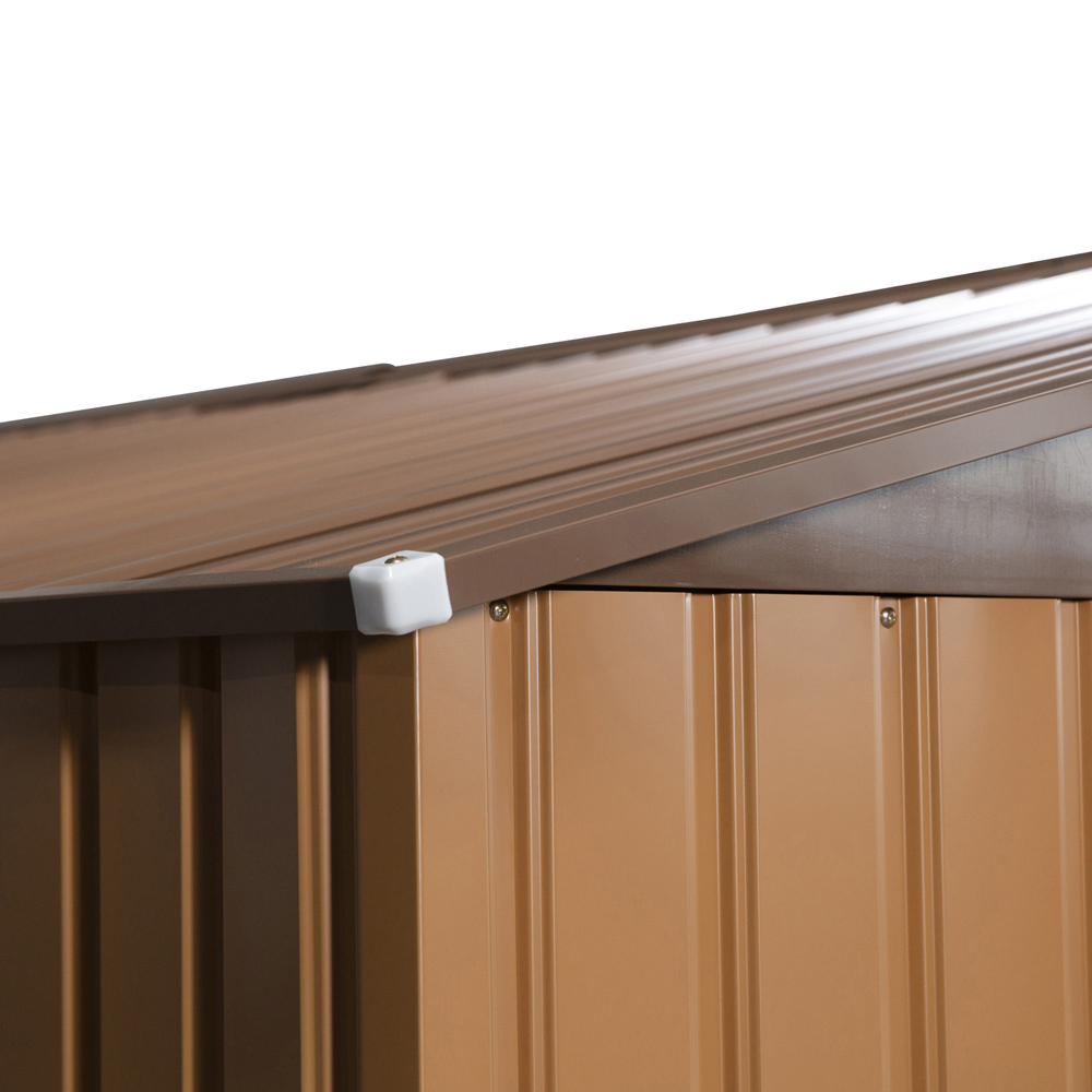 Outsunny 13x11ft Metal Storage Shed Image 3