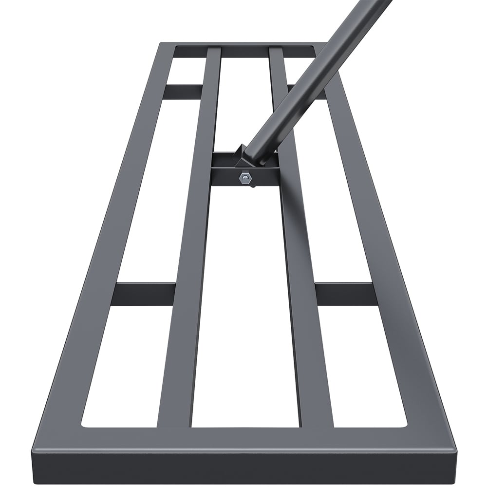 Living and Home Garden Lawn Levelling Rake with Long Handle 114 x 25 x 213cm Image 3