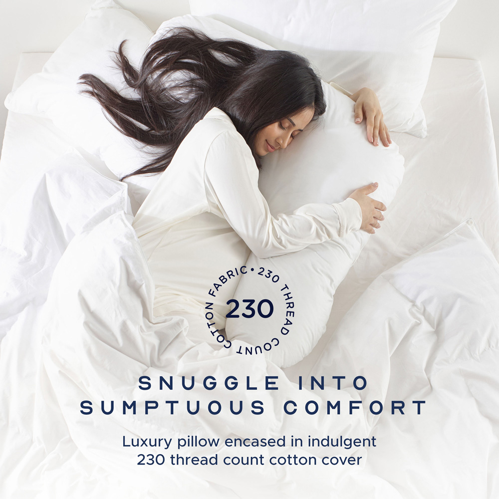 Snuggledown V Shape Pillow 2 Pack Image 2