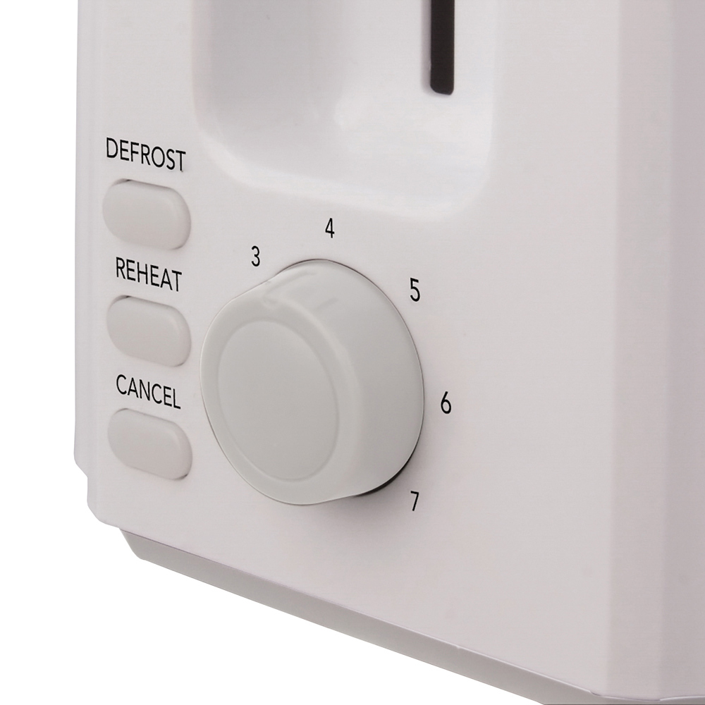 Igenix IG3011 White 2 Slice Toaster 750W Image 6