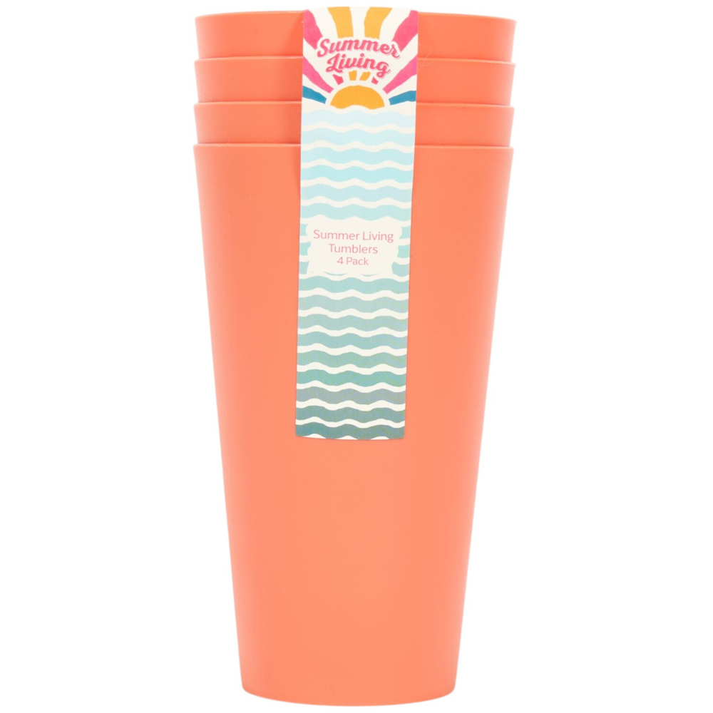 Pack of 4 Summer Tumblers Image 9