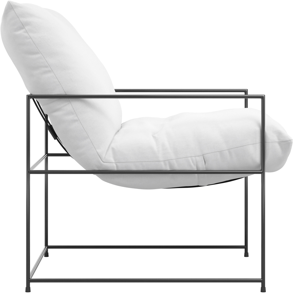 LPD Home Brook White Chair Image 4