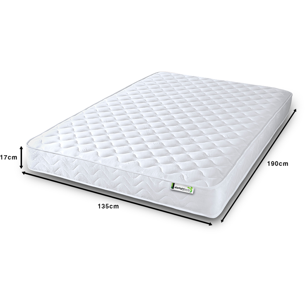 Starlight Beds Wellington Double Memory Foam and Open Coil Spring Mattress Image 5
