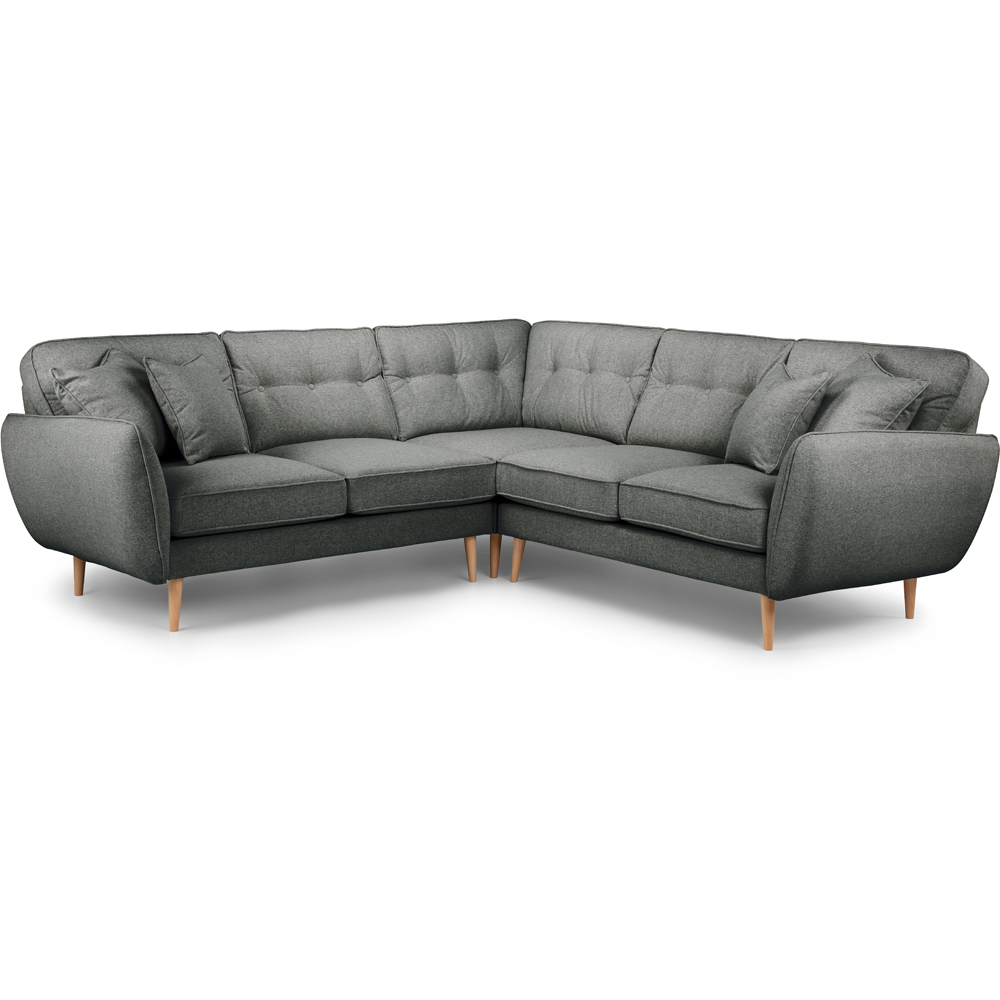 Opry Faro 4 Seater Button Back Slate Left Hand Corner Sofa Image 2