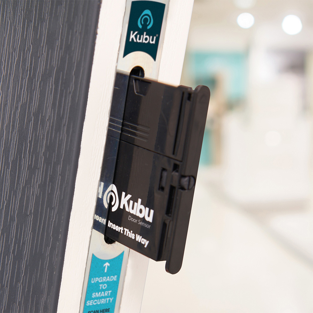 Crystal-Direct Eaton Solid Blue GRP None Glass Left Hand Open Front Door 2090 x 920mm Image 4