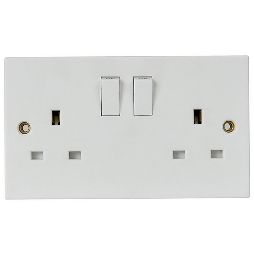 2 Gang Switch Socket Image