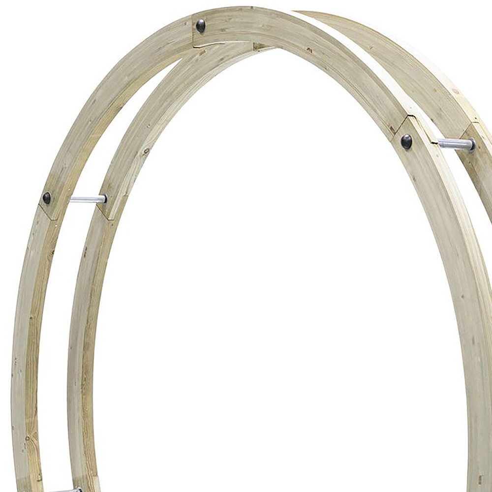 Shire 8 x 8ft Free Standing Flower Circle Arch with Spike Image 3
