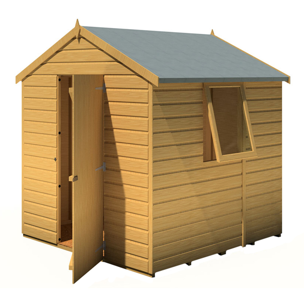 Shire Faroe 6 x 6ft Dip Treated Shiplap Shed Image 3