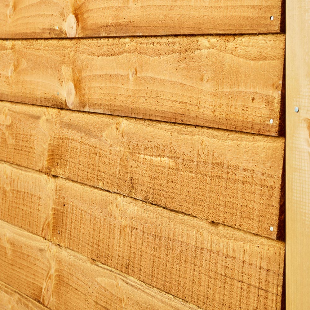 Power 16 x 4ft Overlap Pent Garden Shed Image 5