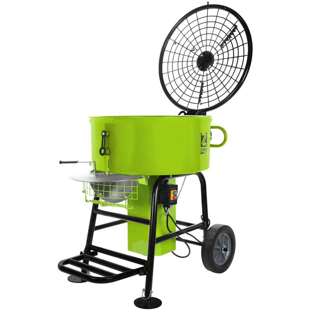 Zipper ZI-ZWM120 230V Force Action Concrete Mixer 120L Image 3