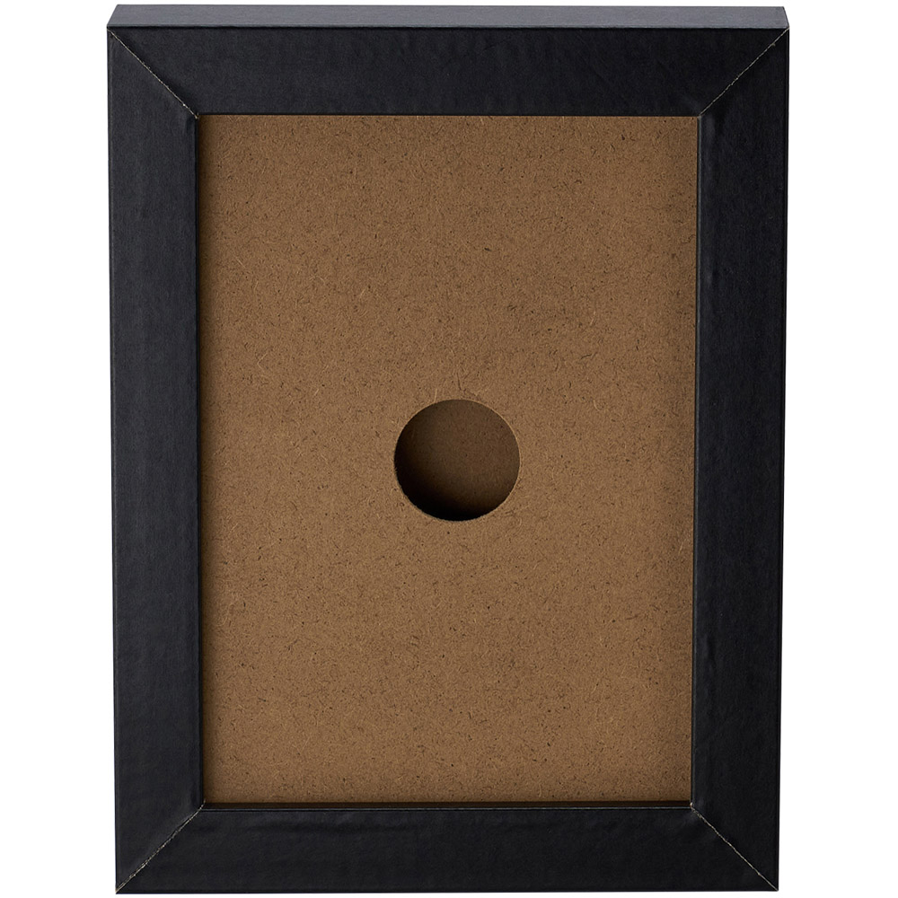 Living and Home Black Wood Magnetic Photo Frame 6.1 x 7.8 inch Image 4