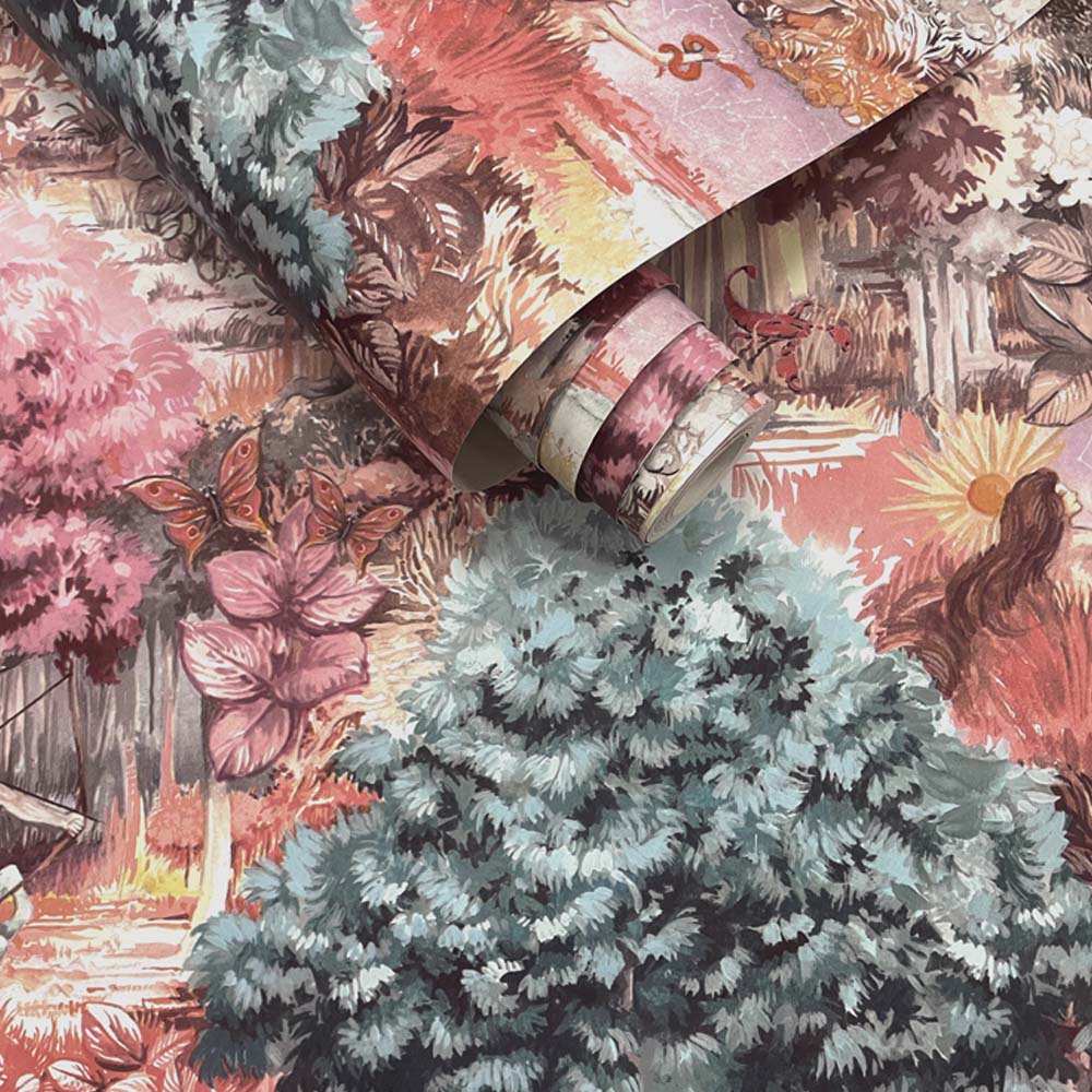 Holden Decor Astrology Pink Wallpaper Image 2