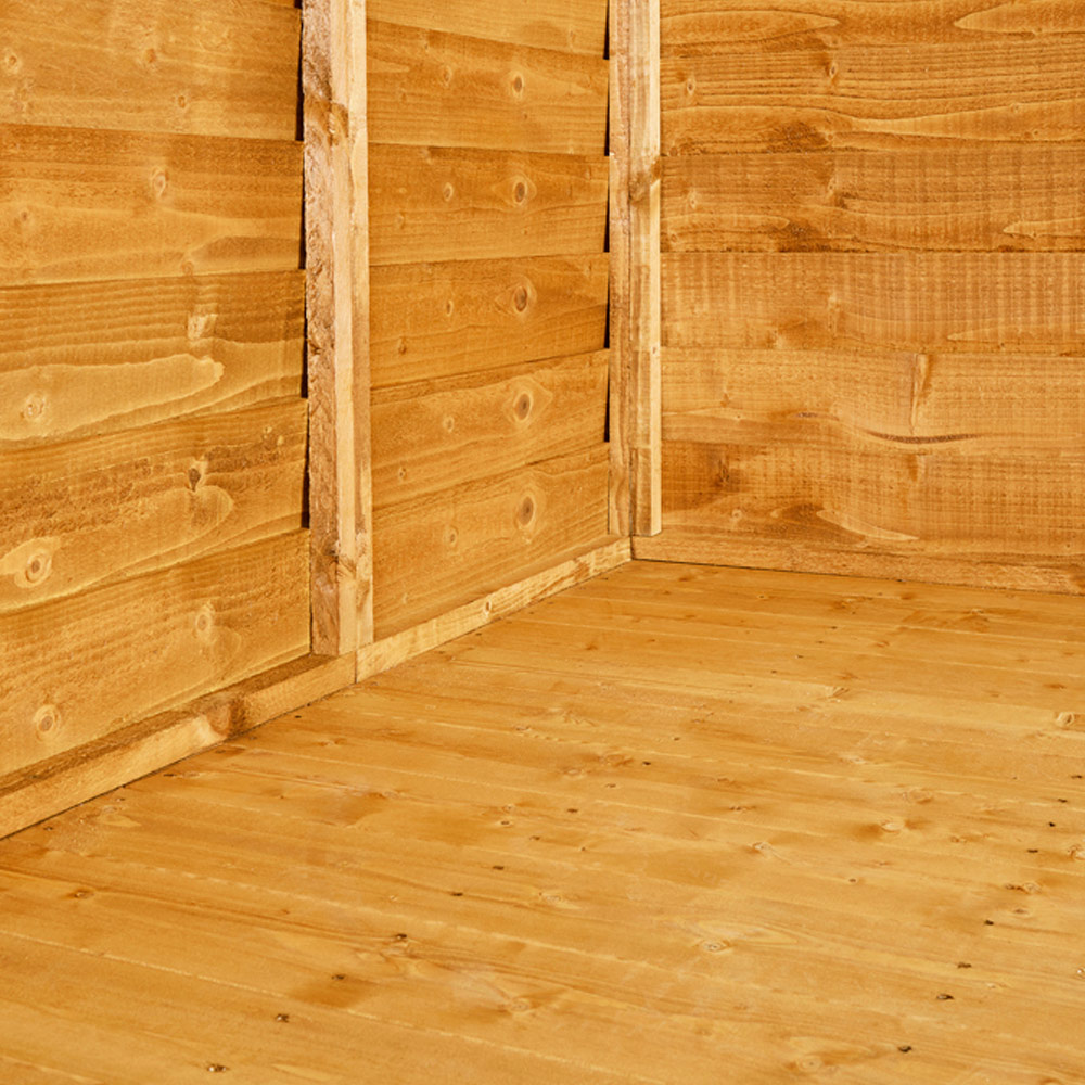 Power Sheds 12 x 6ft Overlap Apex Wooden Shed Image 4