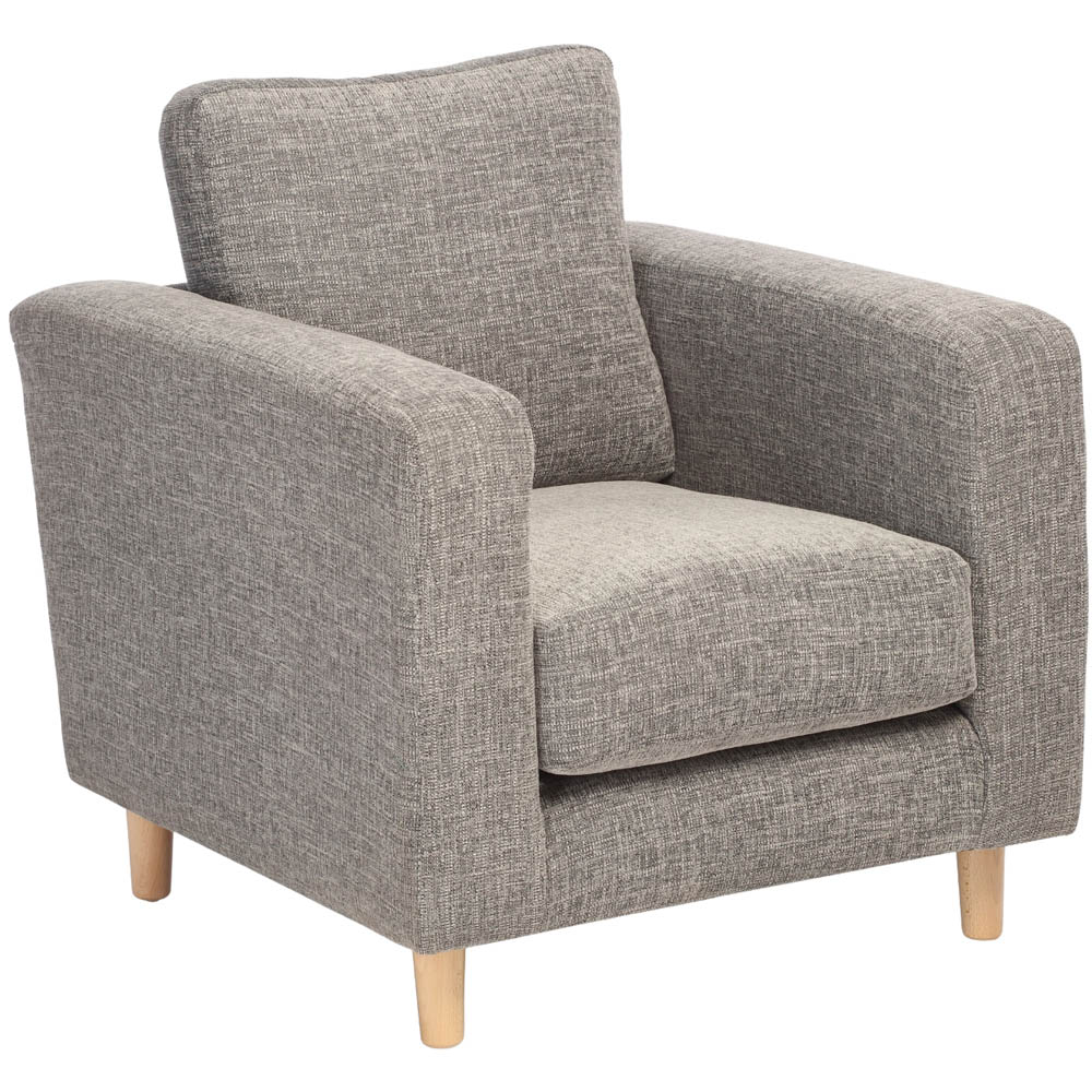 Desser Furniture Rydal Charcoal Linen Chair Image 2