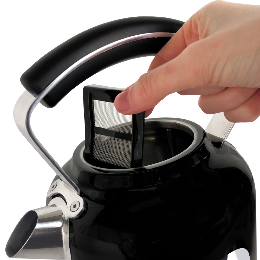 Ariete ARPK31 Moderna Black Kettle and 2 Slice Toaster Set Image 6