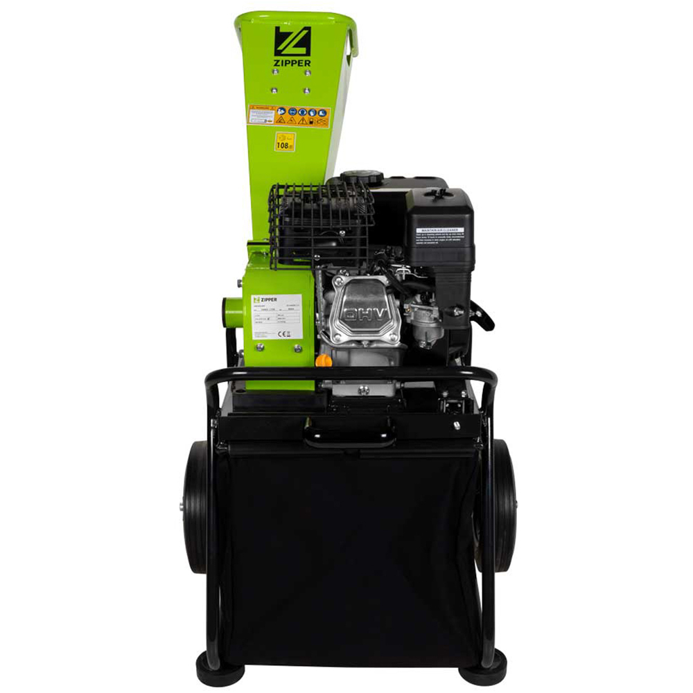 Zipper ZI-HAEK2120 196cc 50mm Petrol Garden Shredder Image 3