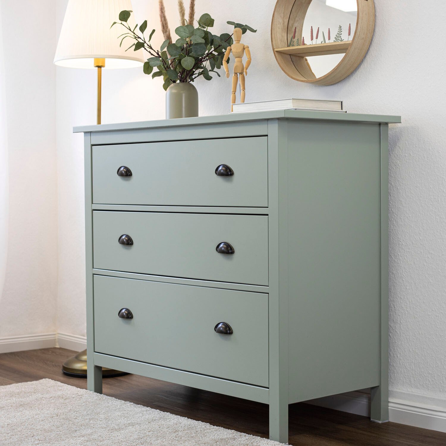 d-c-fix Matt Effect Self Adhesive Vinyl Film - Sage Green Image 5