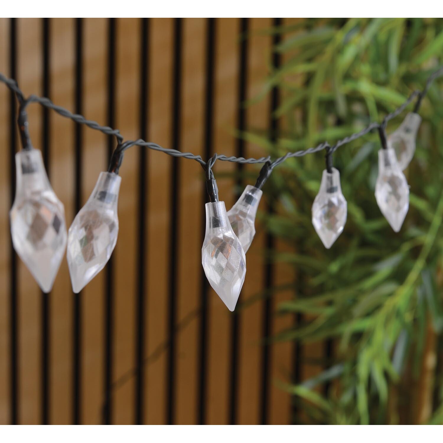 Solar LED Diamond String Lights Image 4