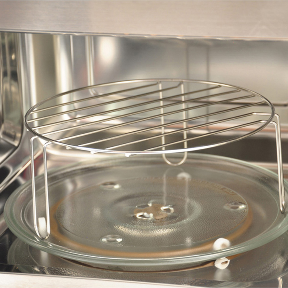 Kaiser Art Deco Anthracite Black Glass Built In Microwave Oven 900W Image 6