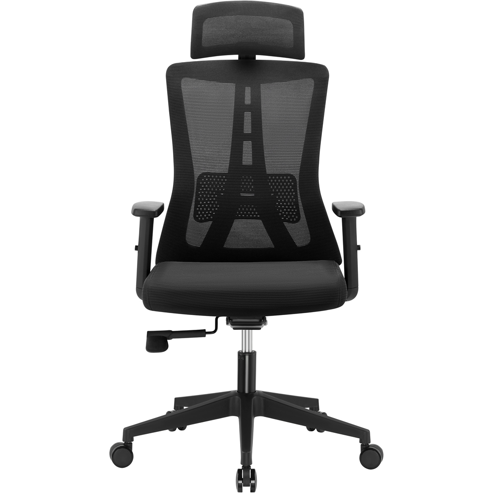 TTAP Oxford Plus Black Mesh Swivel Office Chair Image 4