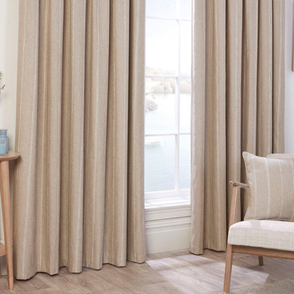 Padstow Thermal Curtain - Natural / 168cm / 229cm Image 6