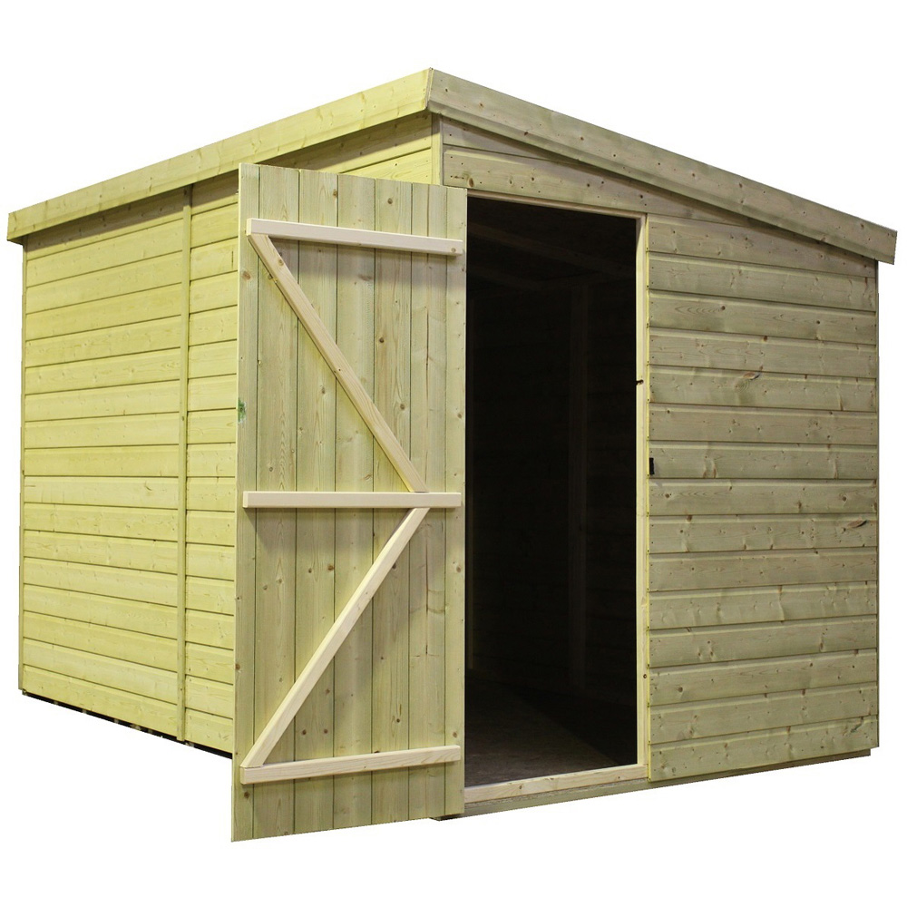 Empire Sheds 2000 10 x 7ft Tongue and Groove Wooden Pent Garden Shed Image 3