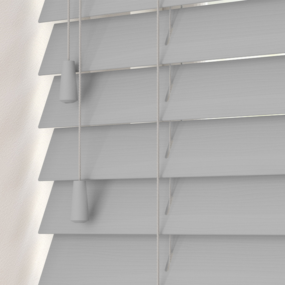 New Edge Blinds Grained Venetian Blinds Dove Grey 70cm Image 2
