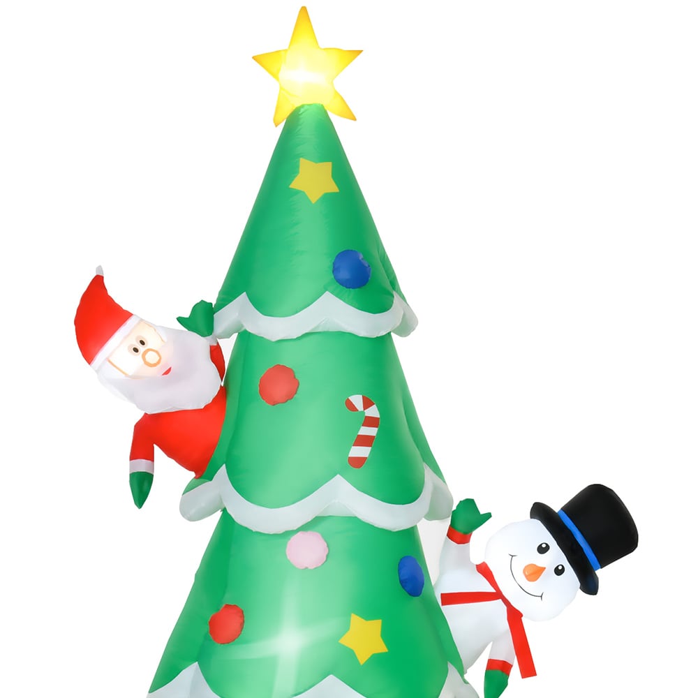 Everglow LED Inflatable Christmas Tree Decoration 6.8ft Image 3