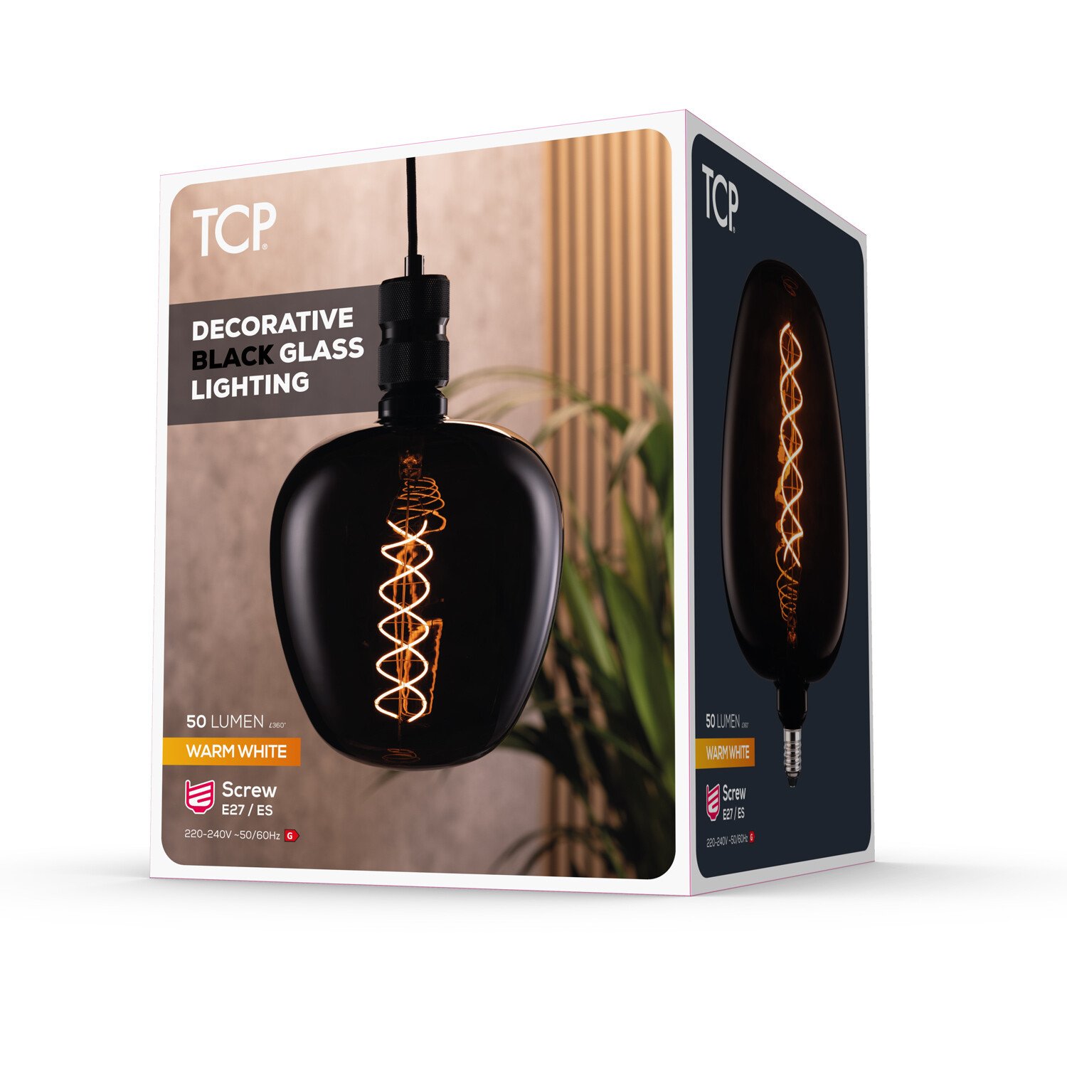 TCP Decorative Filament 50L E27 Bulb Warm White Image 3