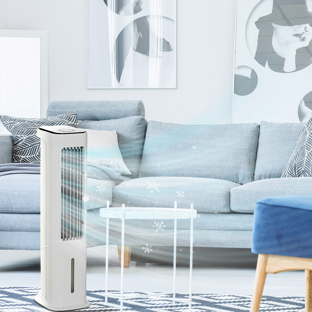 HOMCOM White Evaporative Cooler 5L Image 5