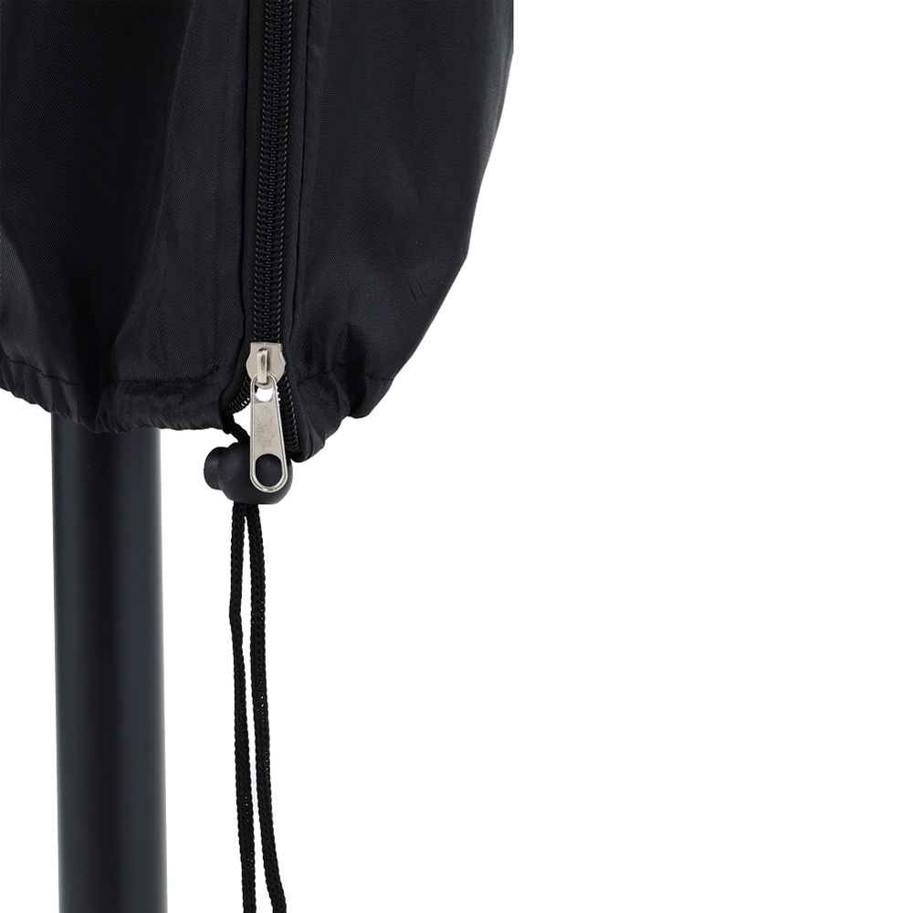 Living and Home Outdoor Umbrella Parasol Cover with Zipper 48 x 185cm Image 3