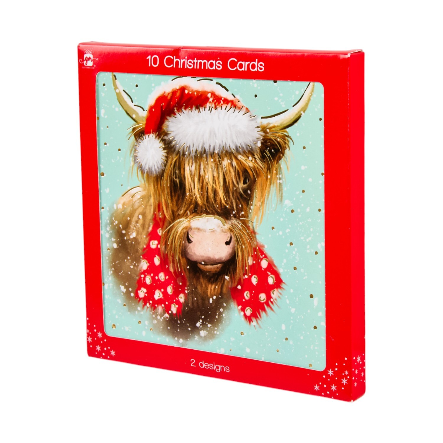 Pack of 10 Highland Cow Cards Image 2
