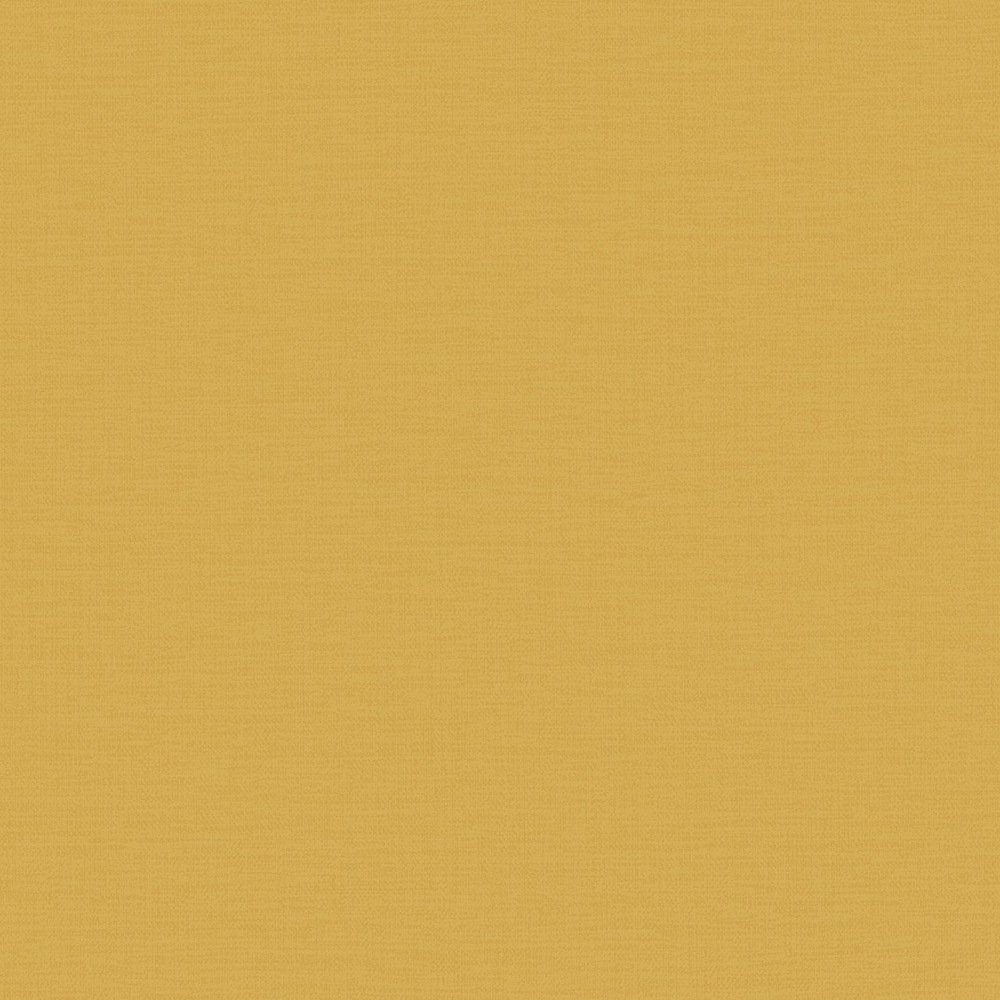 Grandeco Liva Plain Blown Vinyl Textured Yellow Wallpaper Image 3