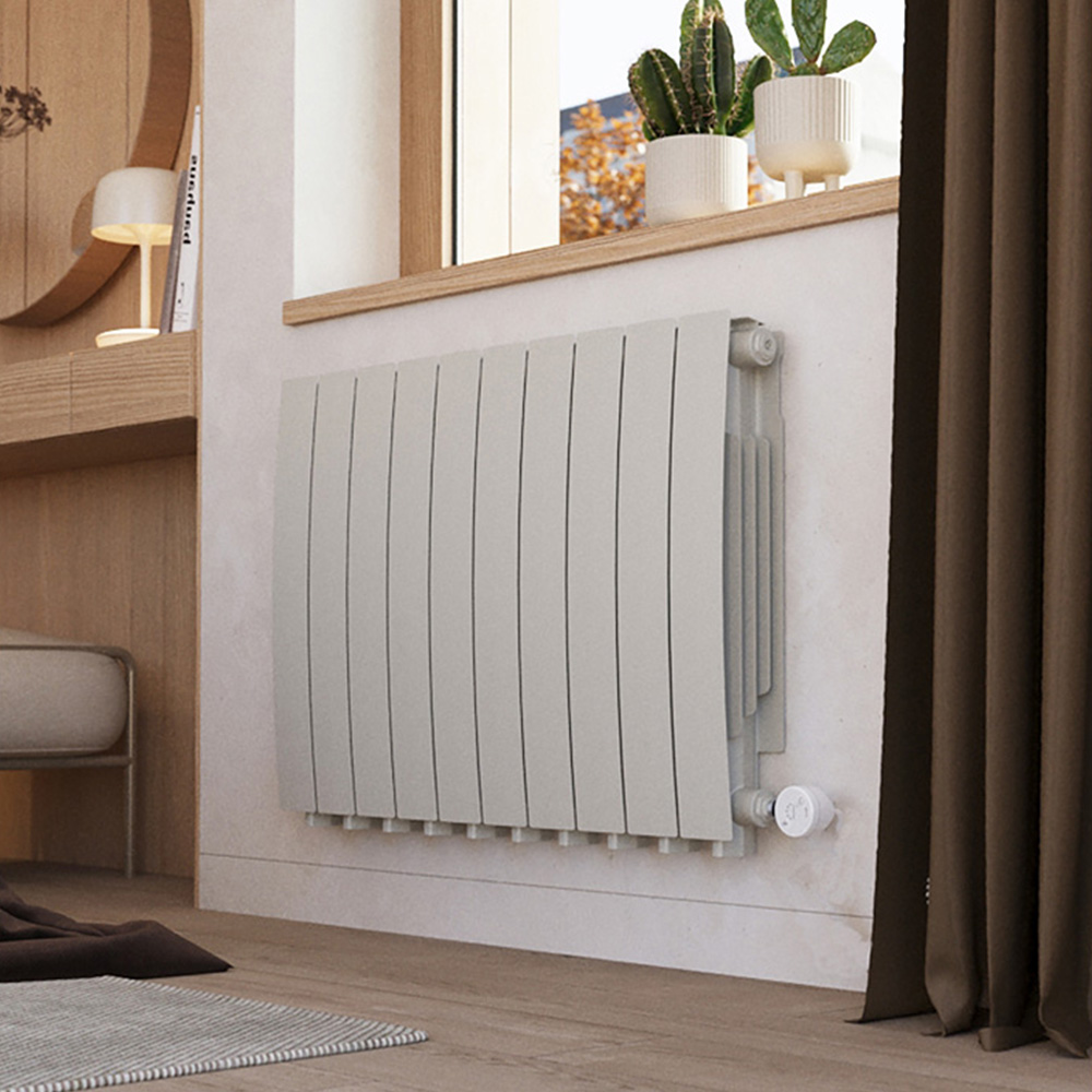Terma Bergamo Wi-Fi White Matt Electric Radiator 1200W 590 x 800mm Image 2