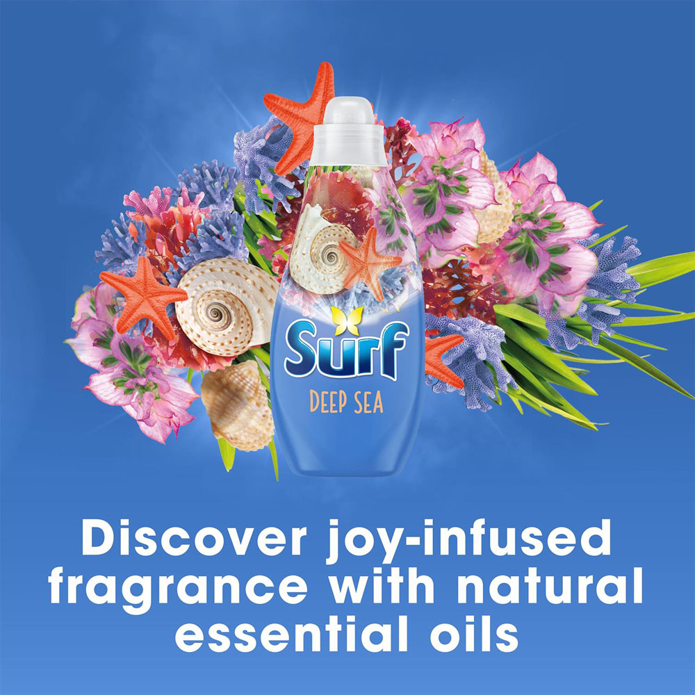 Surf Deep Sea Laundry Washing Liquid Detergent 24 Washes 648ml 8 Pack Image 3