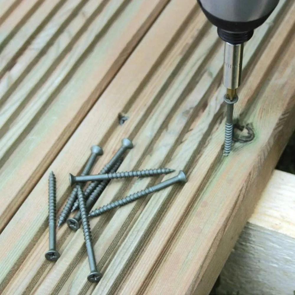 Power 6 x 8ft Timber Decking Kit With No Handrails Image 5