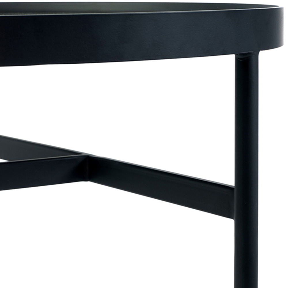 Julian Bowen Franki Mirror Glass Coffee Table Image 5