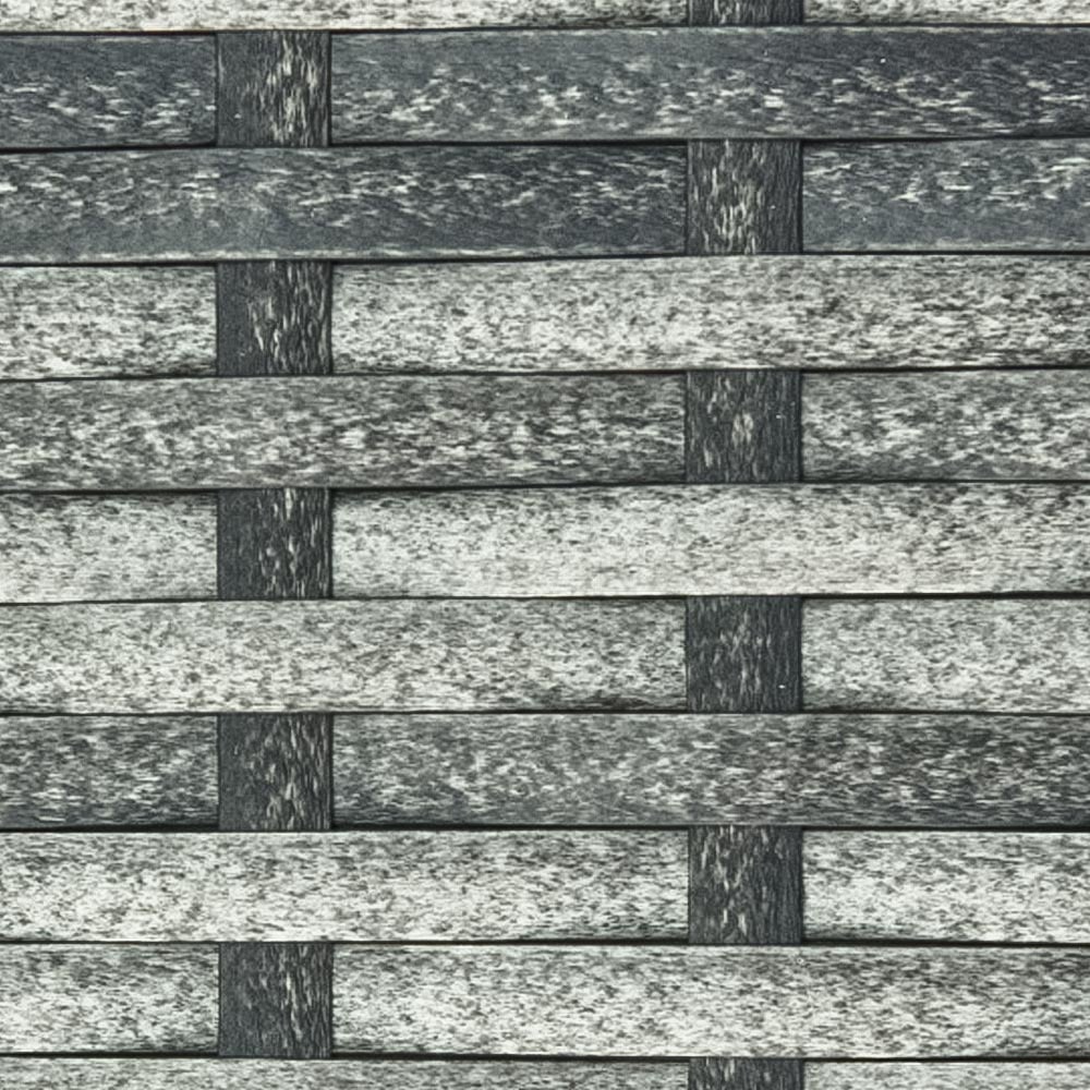 Outsunny 3 PCS Rattan Chair Set Grey Image 3