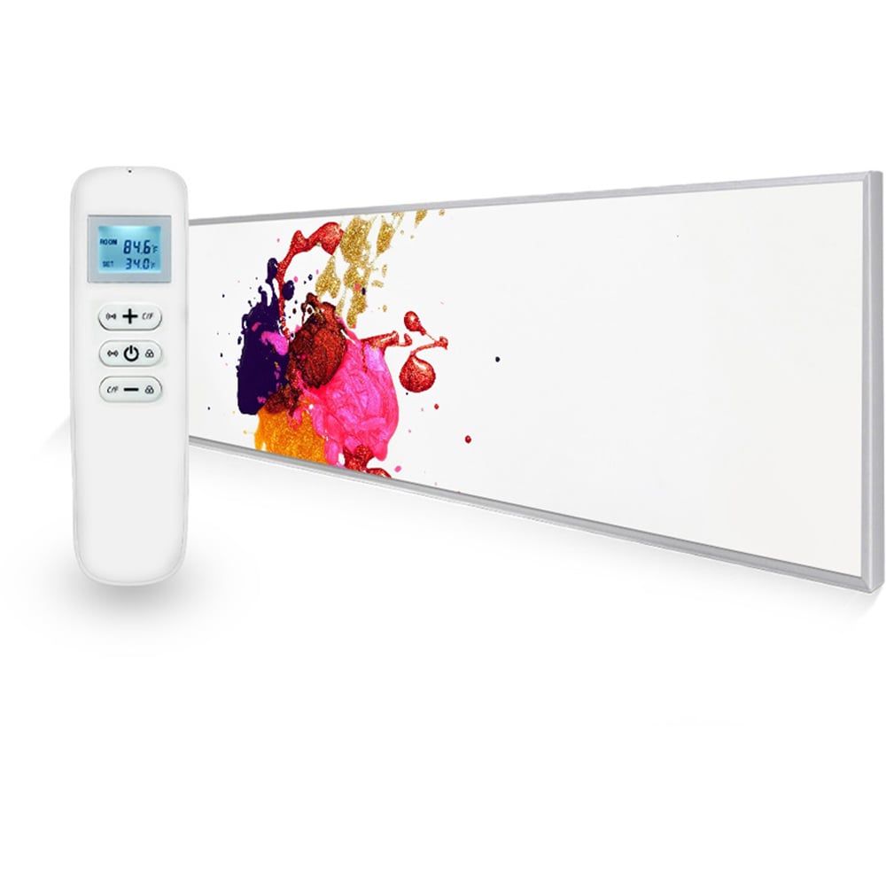 Mirrorstone Nexus 350W Flying Paint Wi-Fi Infrared Heating Panel 295 x 1195mm Image 2