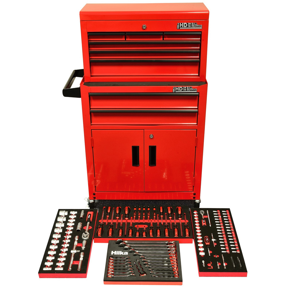 Hilka 8 Drawer Chest and Trolley with 152 Piece EVA Kit Image 2